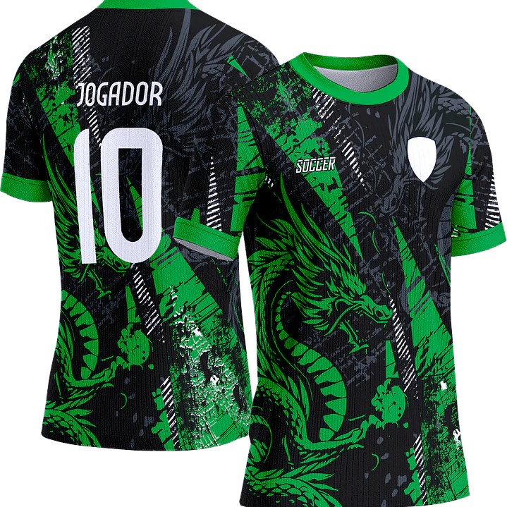 Arte Vetor Camisa Interclasse 472 Dragão 1