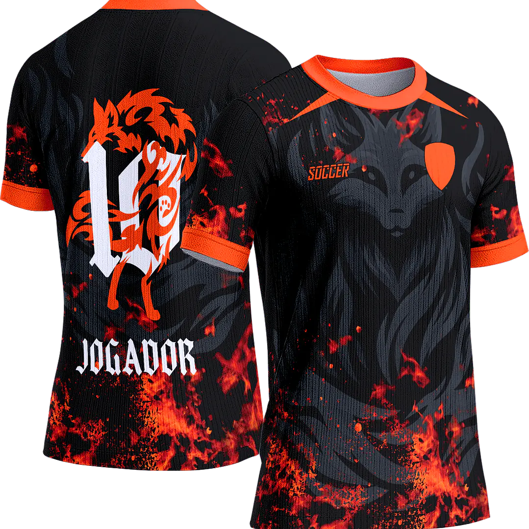 Arte Vetor Camisa Interclasse 474 Raposa 1