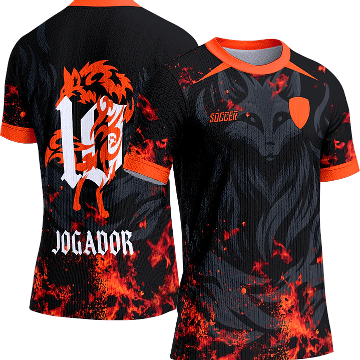 Arte Vetor Camisa Interclasse 474 Raposa 1