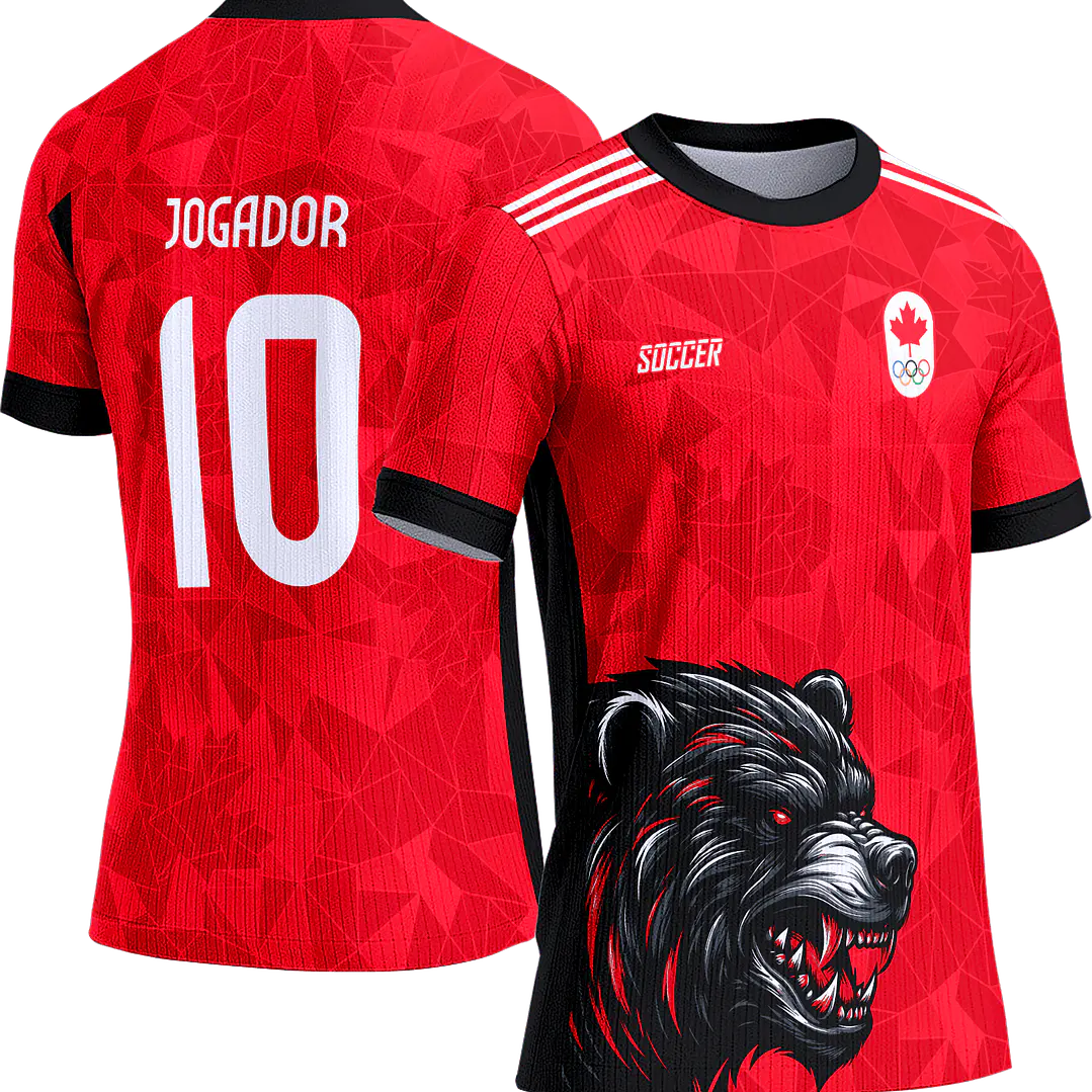 Arte Vetor Camisa Interclasse 477 Urso 1