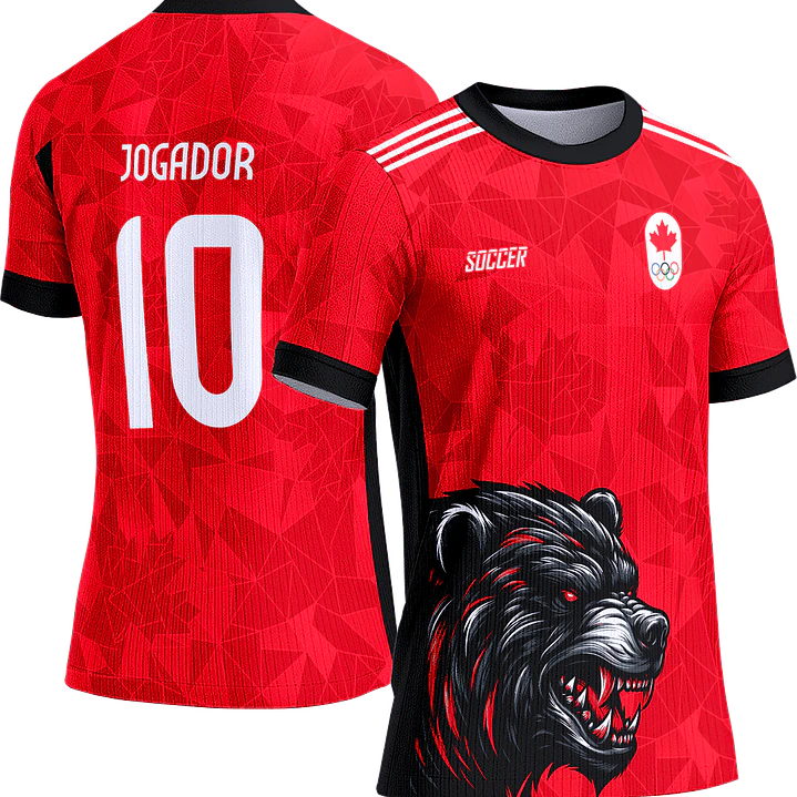 Arte Vetor Camisa Interclasse 477 Urso 1