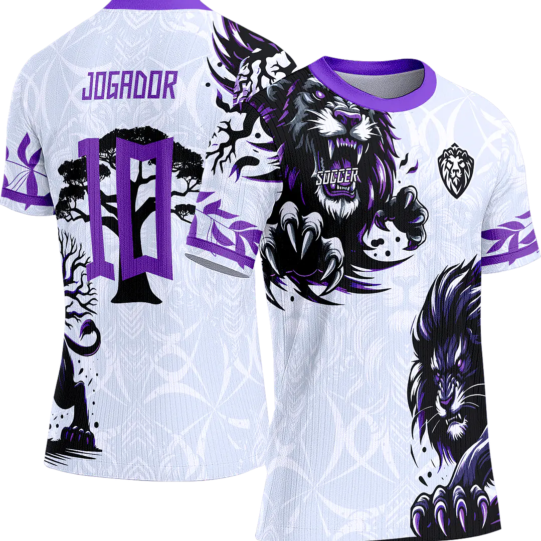 Arte Vetor Camisa Interclasse 478 Leão 1