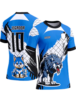 Arte Vetor Camisa Interclasse 481 Lobo