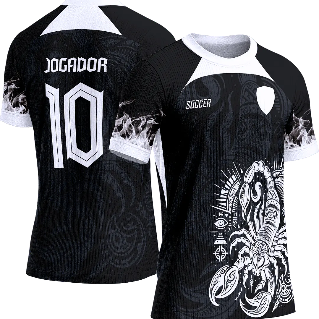 Arte Vetor Camisa Interclasse 485 Escorpião 1