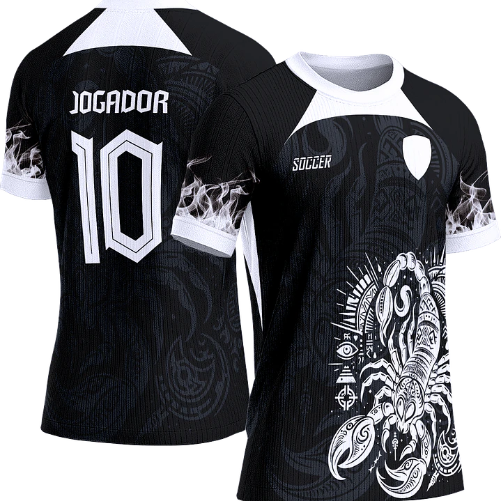 Arte Vetor Camisa Interclasse 485 Escorpião 1
