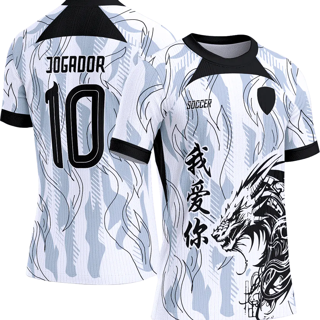 Arte Vetor Camisa Interclasse 486 Dragão 1