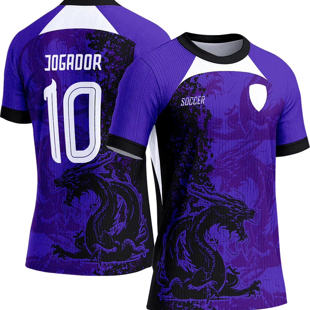 Arte Vetor Camisa Interclasse 487 Dragão 1