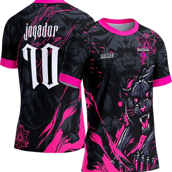 Arte Vetor Camisa Interclasse 488 Pantera 1