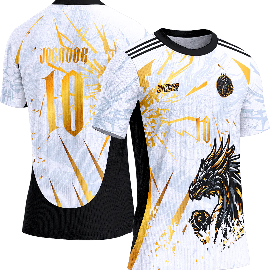 Arte Vetor Camisa Interclasse 494 Dragão 1