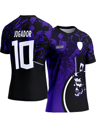 Arte Vetor Camisa Interclasse 495 Caveira