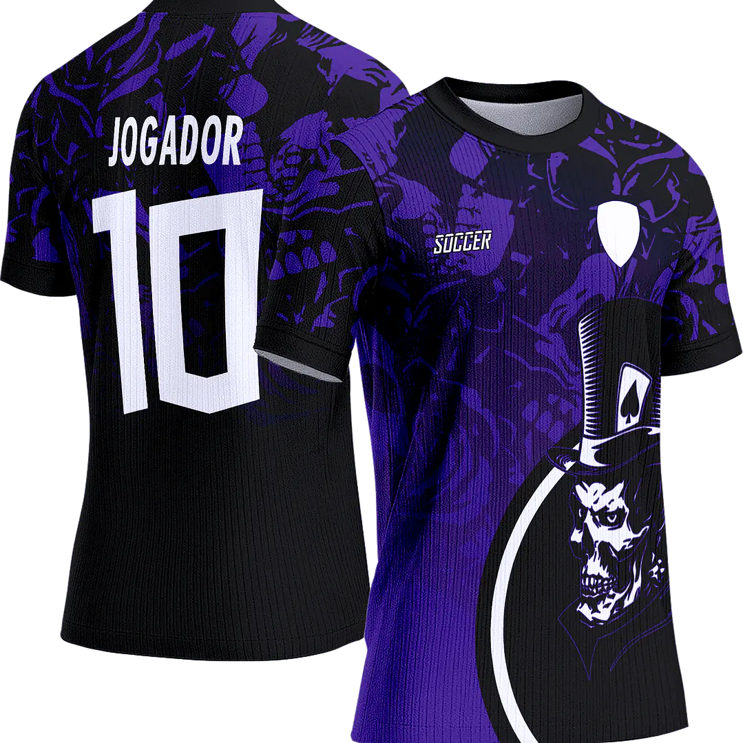 Arte Vetor Camisa Interclasse 495 Caveira 1