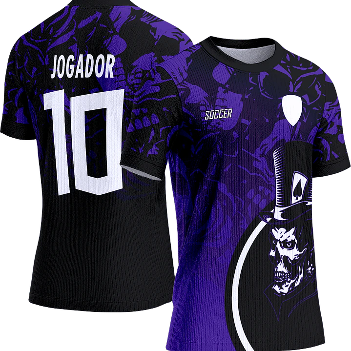 Arte Vetor Camisa Interclasse 495 Caveira 1
