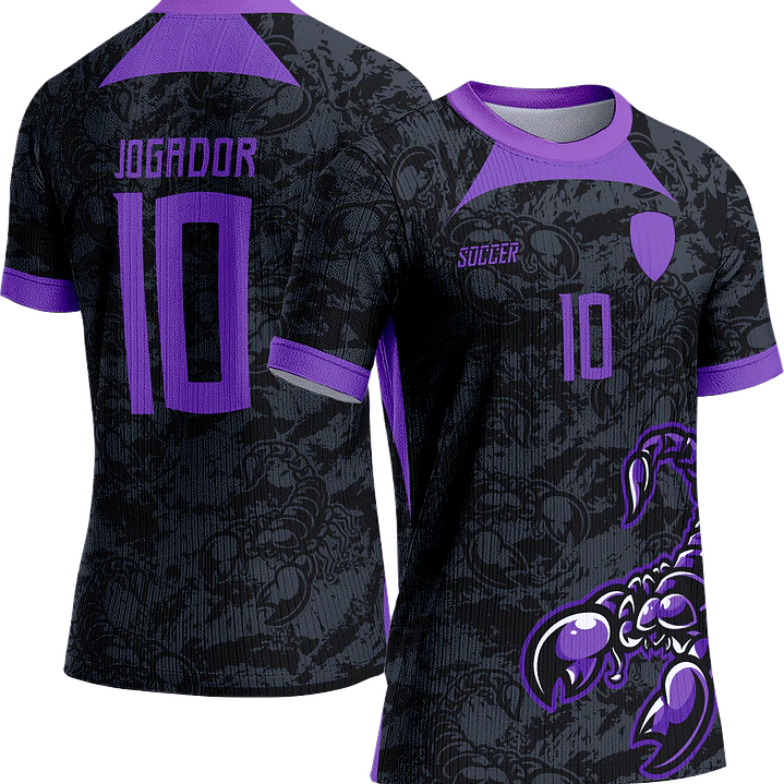 Arte Vetor Camisa Interclasse 496 Escorpião 1