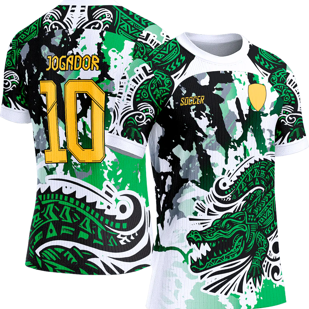 Arte Vetor Camisa Interclasse 497 Jacaré 1