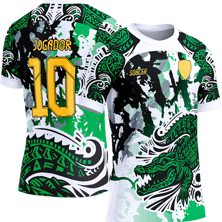 Arte Vetor Camisa Interclasse 497 Jacaré 1