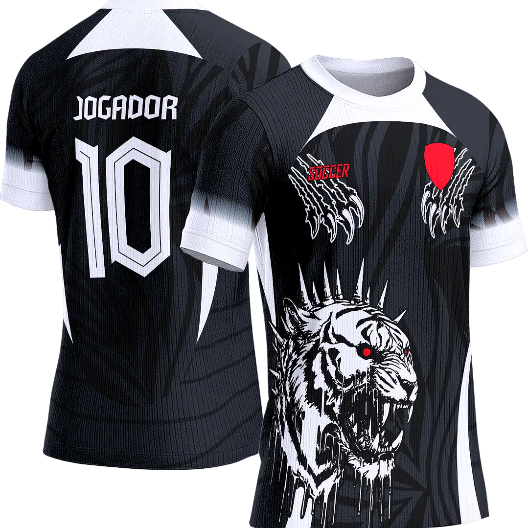 Arte Vetor Camisa Interclasse 499 Tigre 1