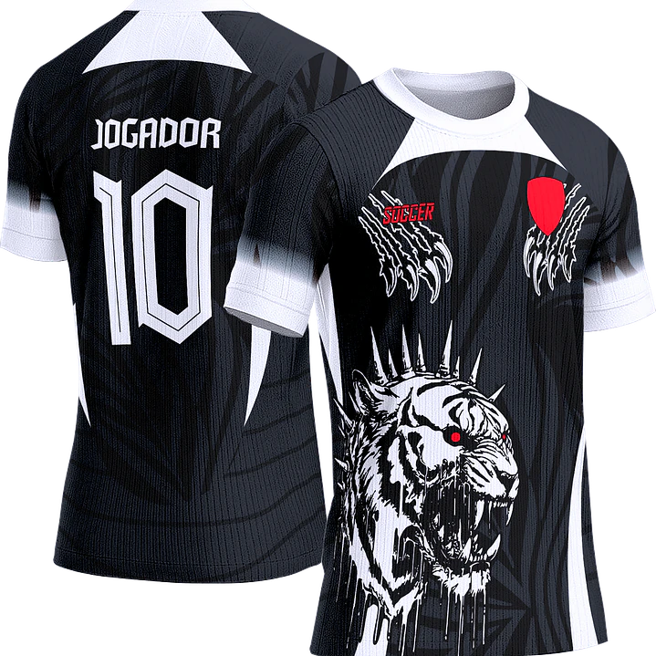 Arte Vetor Camisa Interclasse 499 Tigre 1