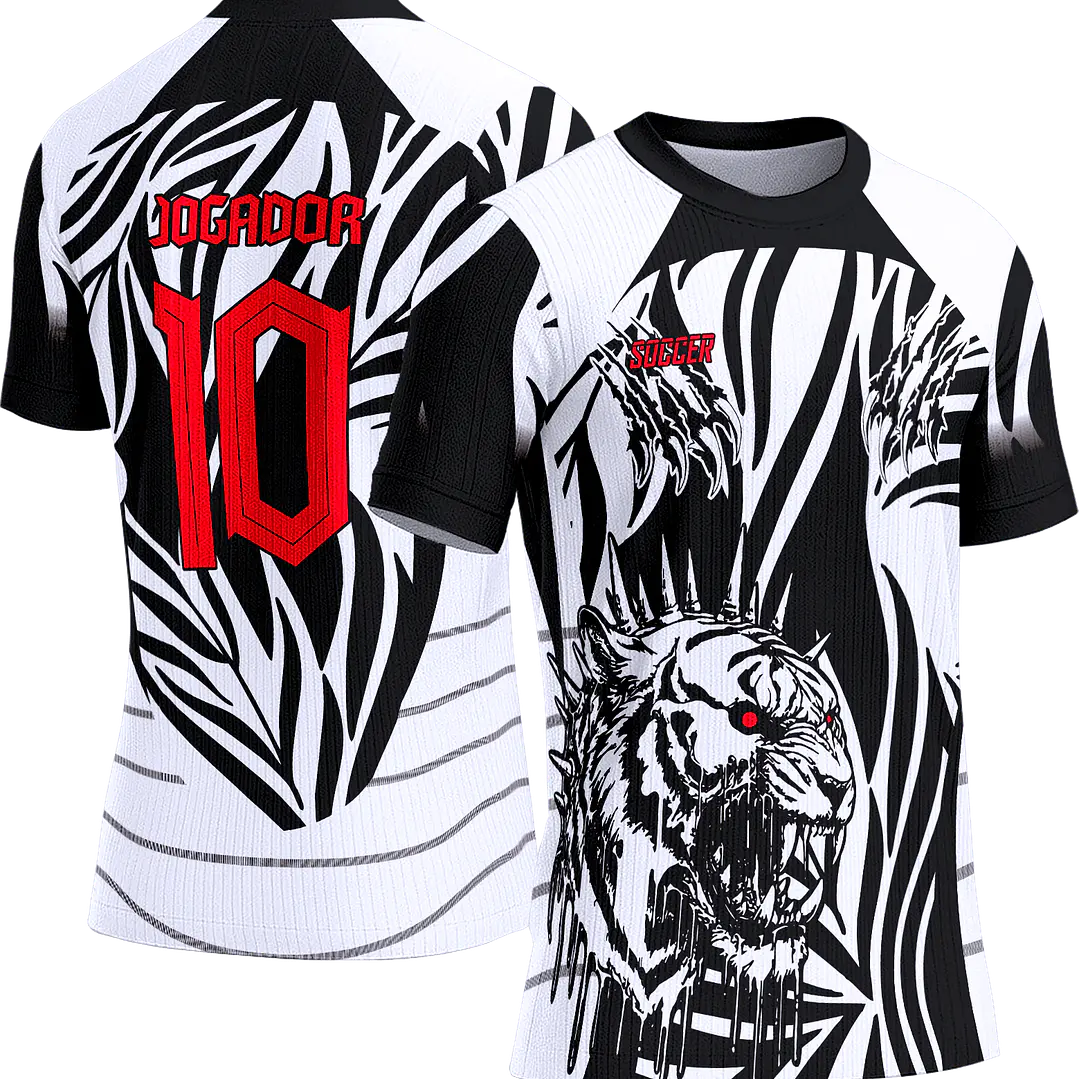 Arte Vetor Camisa Interclasse 500 Tigre 1