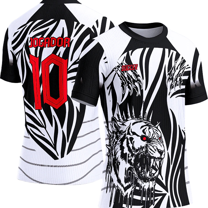 Arte Vetor Camisa Interclasse 500 Tigre 1
