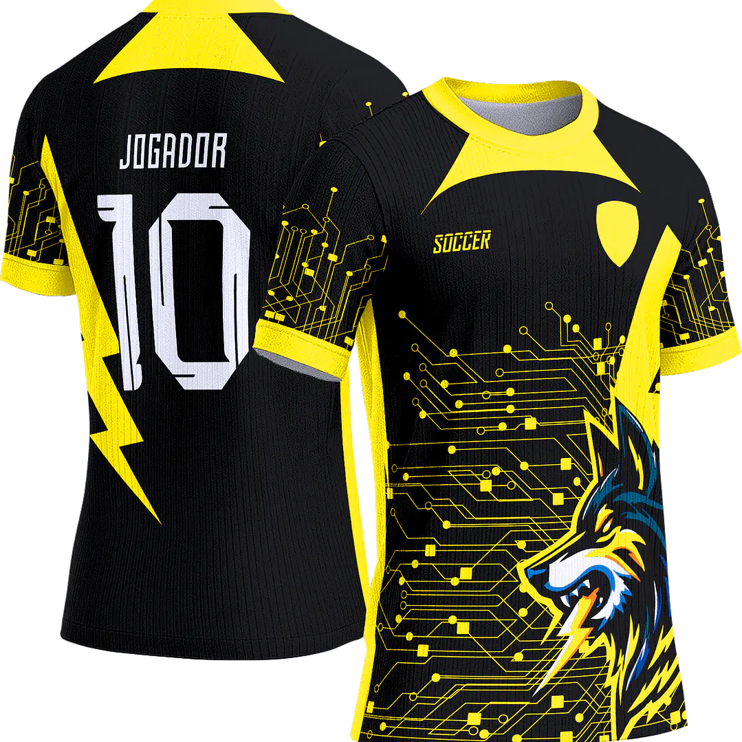 Arte Vetor Camisa Interclasse 503 Lobo 1