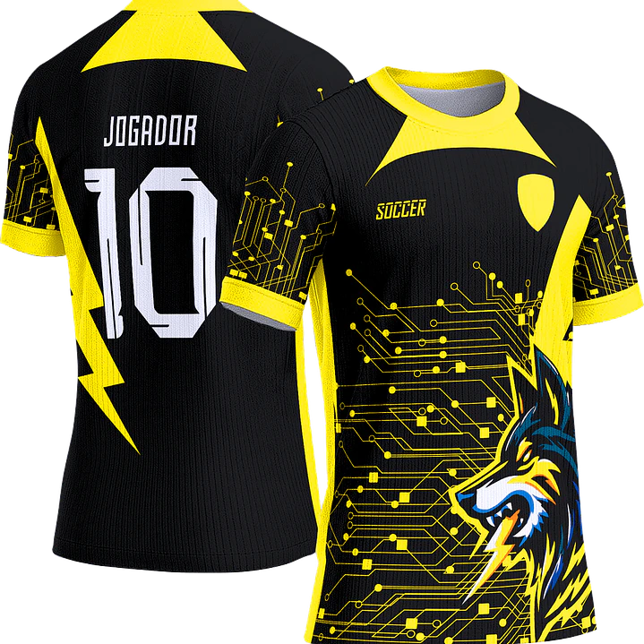 Arte Vetor Camisa Interclasse 503 Lobo 1