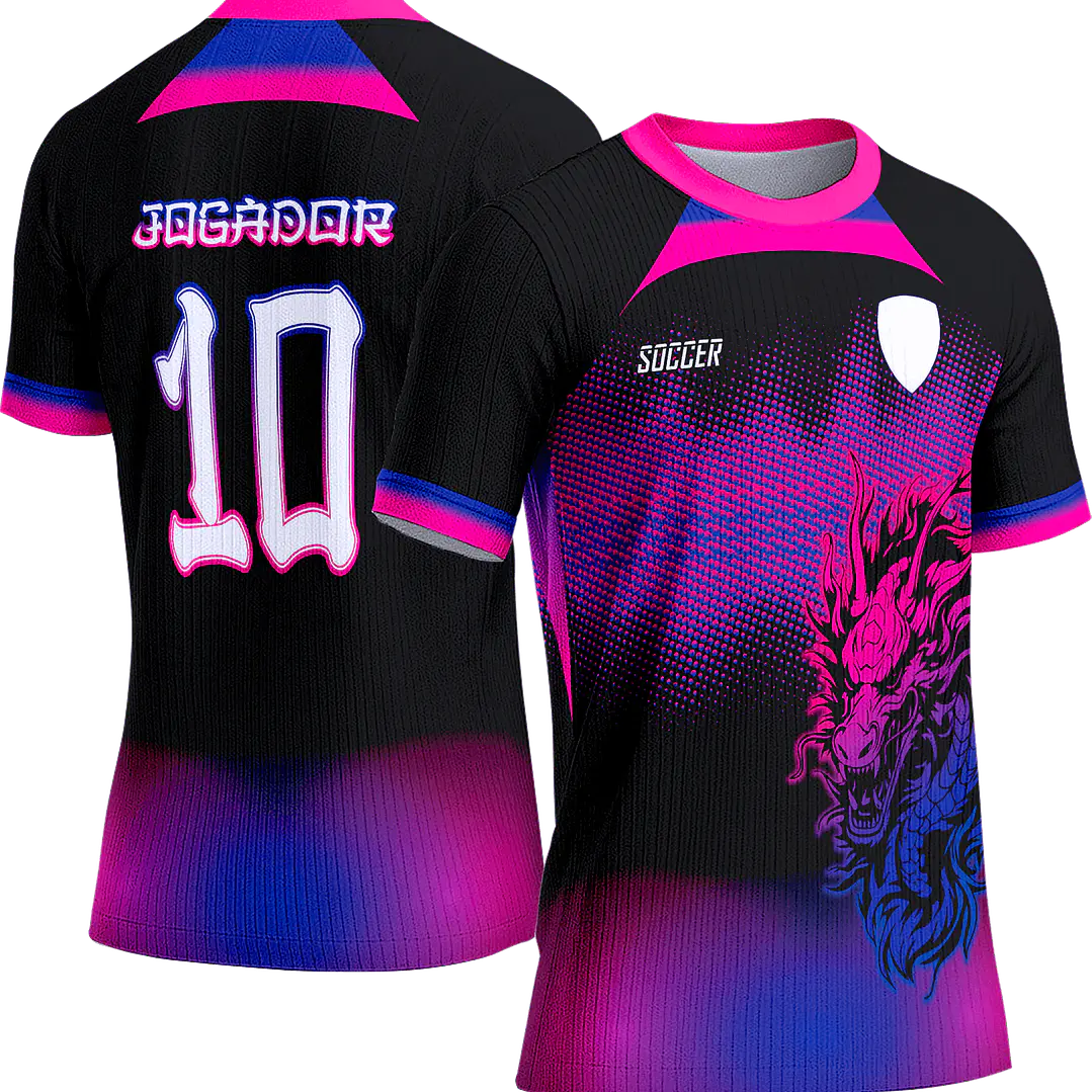 Arte Vetor Camisa Interclasse 504 Dragão 1