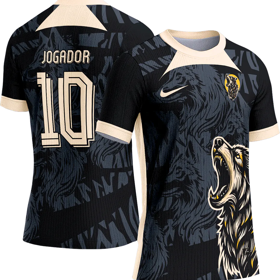 Arte Vetor Camisa Interclasse 506 Lobo 1