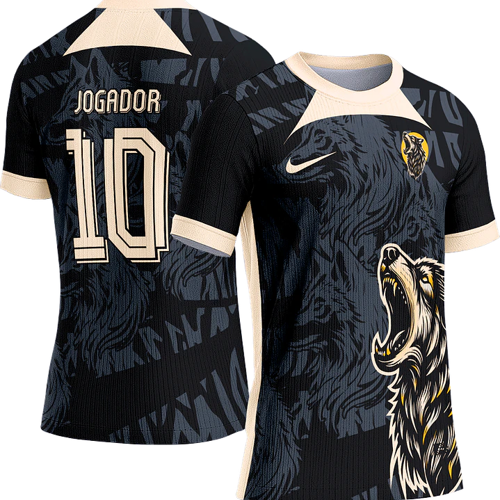 Arte Vetor Camisa Interclasse 506 Lobo 1