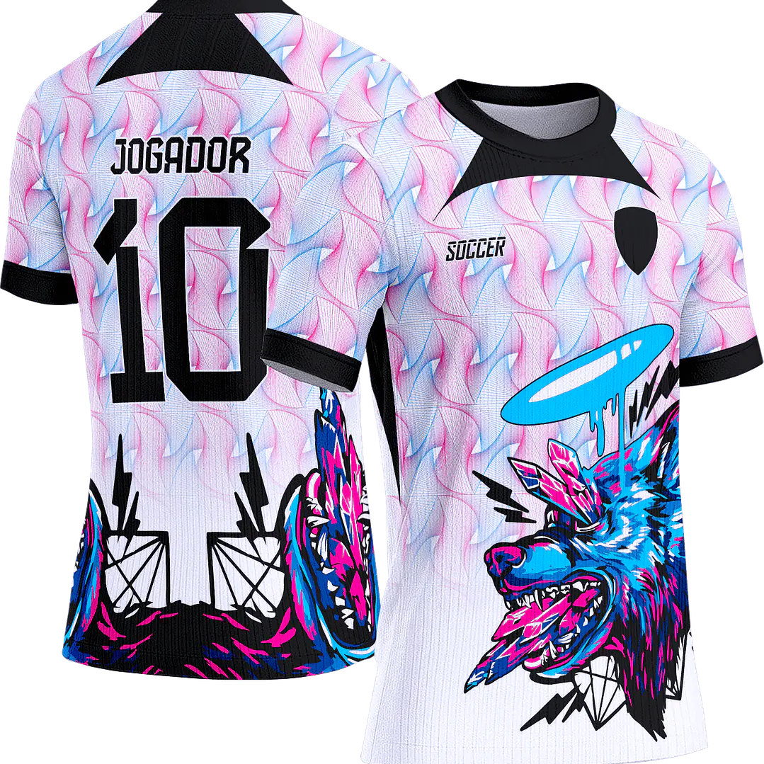 Arte Vetor Camisa Interclasse 507 Lobo 1