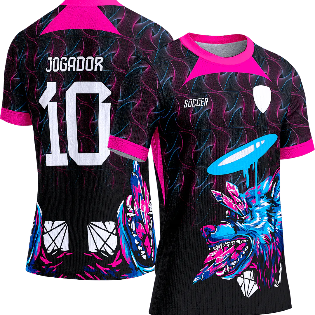 Arte Vetor Camisa Interclasse 508 Lobo 1