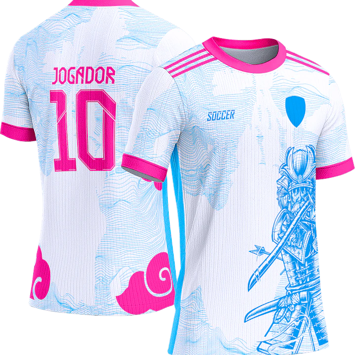Arte Vetor Camisa Interclasse 511 Samurai 1