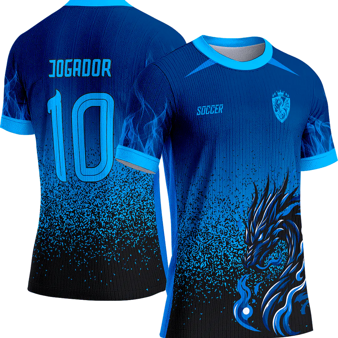 Arte Vetor Camisa Interclasse 512 Dragão 1