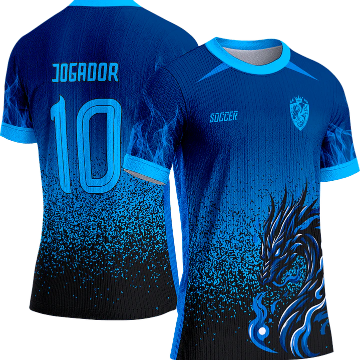 Arte Vetor Camisa Interclasse 512 Dragão 1