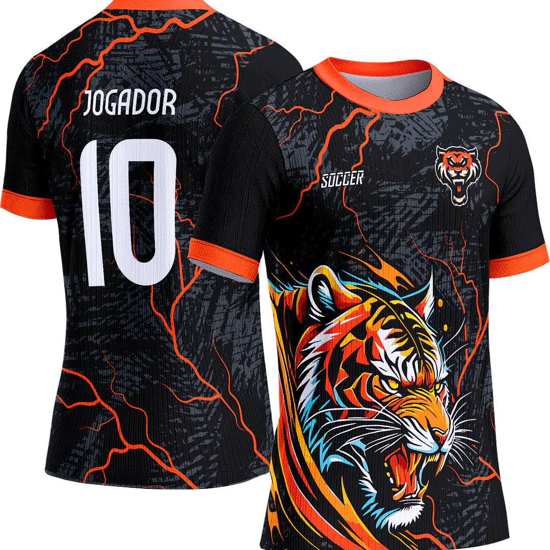 Arte Vetor Camisa Interclasse 514 Tigre 1