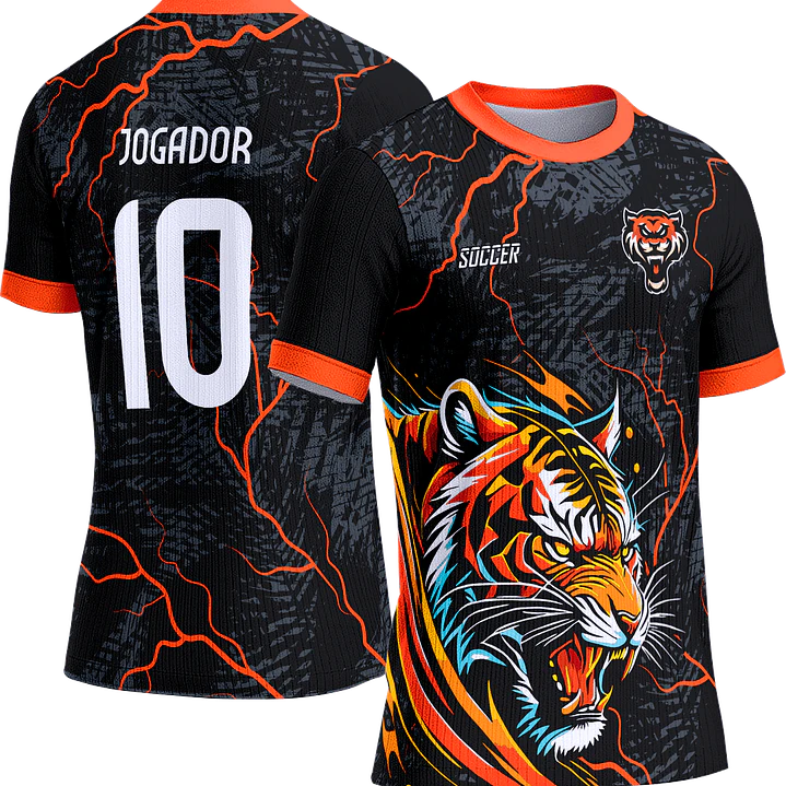 Arte Vetor Camisa Interclasse 514 Tigre 1