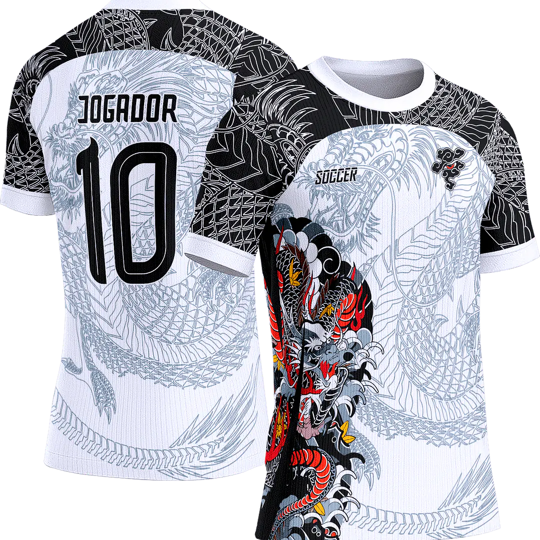 Arte Vetor Camisa Interclasse 517 Dragão 1