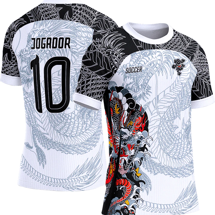 Arte Vetor Camisa Interclasse 517 Dragão 1