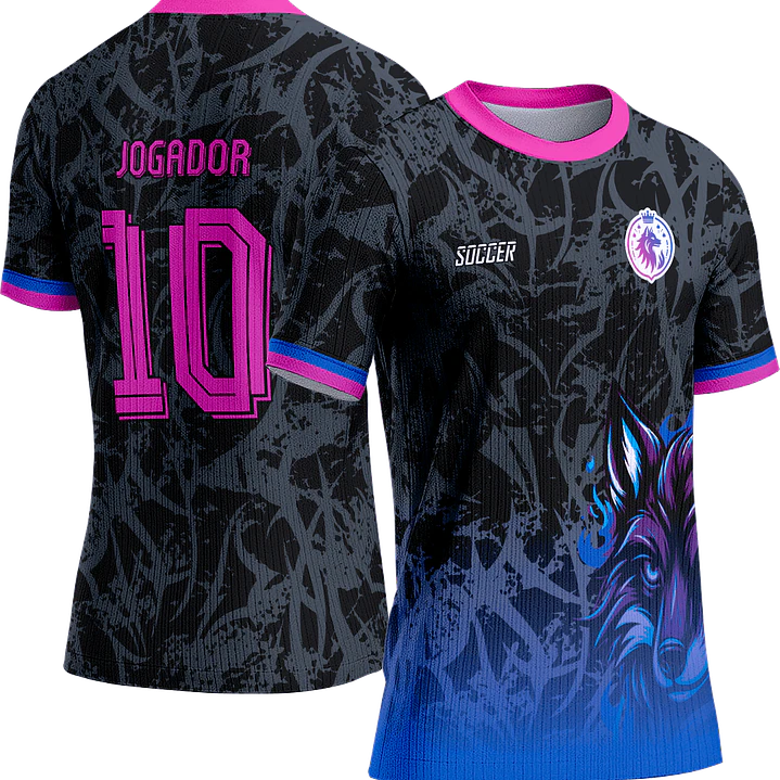 Arte Vetor Camisa Interclasse 518 Lobo 1