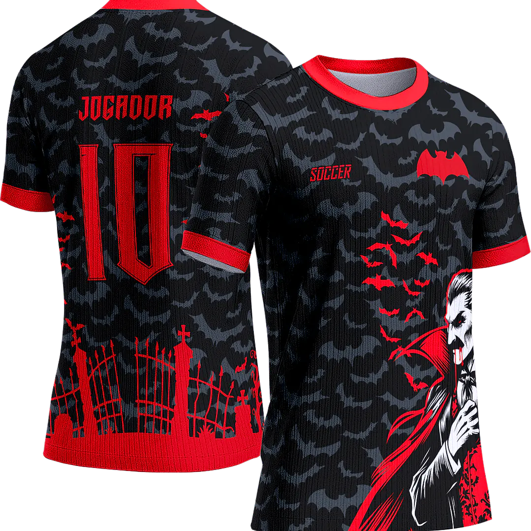 Arte Vetor Camisa Interclasse 519 Drácula 1