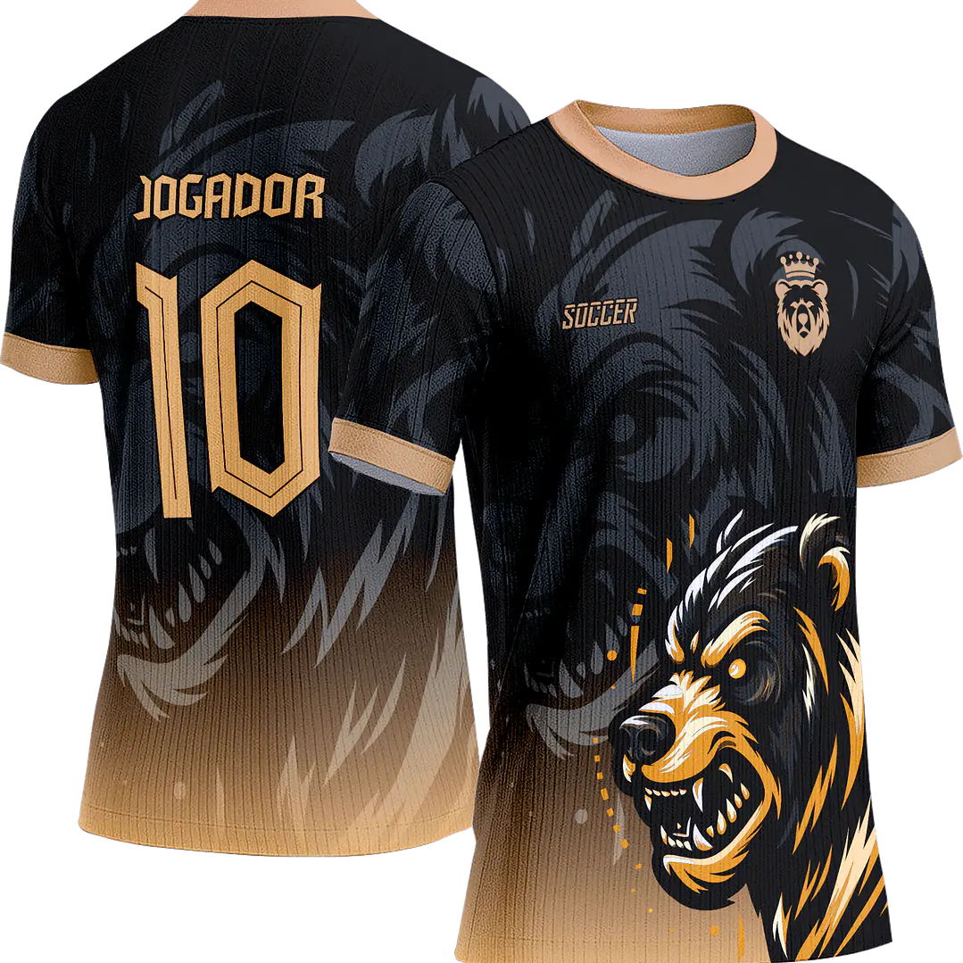 Arte Vetor Camisa Interclasse 524 Urso 1