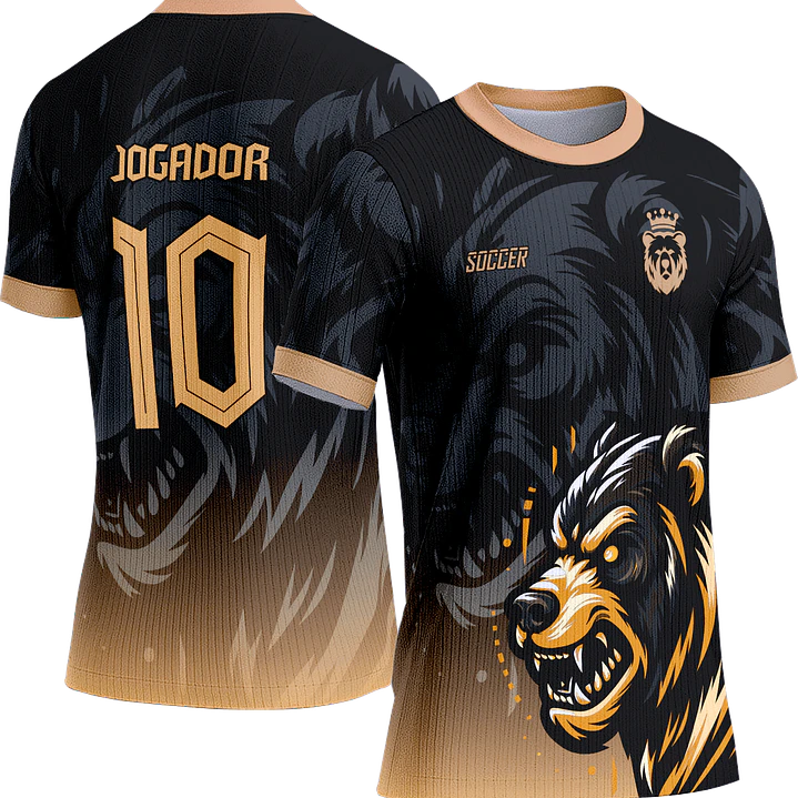 Arte Vetor Camisa Interclasse 524 Urso 1