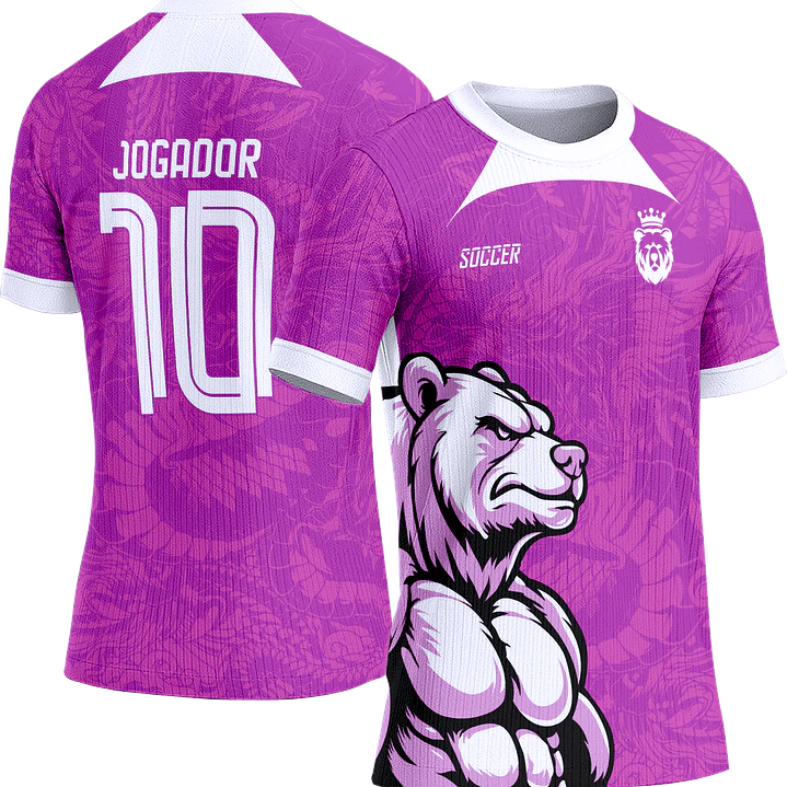 Arte Vetor Camisa Interclasse 525 Urso 1