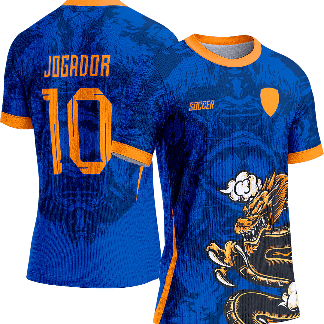 Arte Vetor Camisa Interclasse 526 Dragão 1