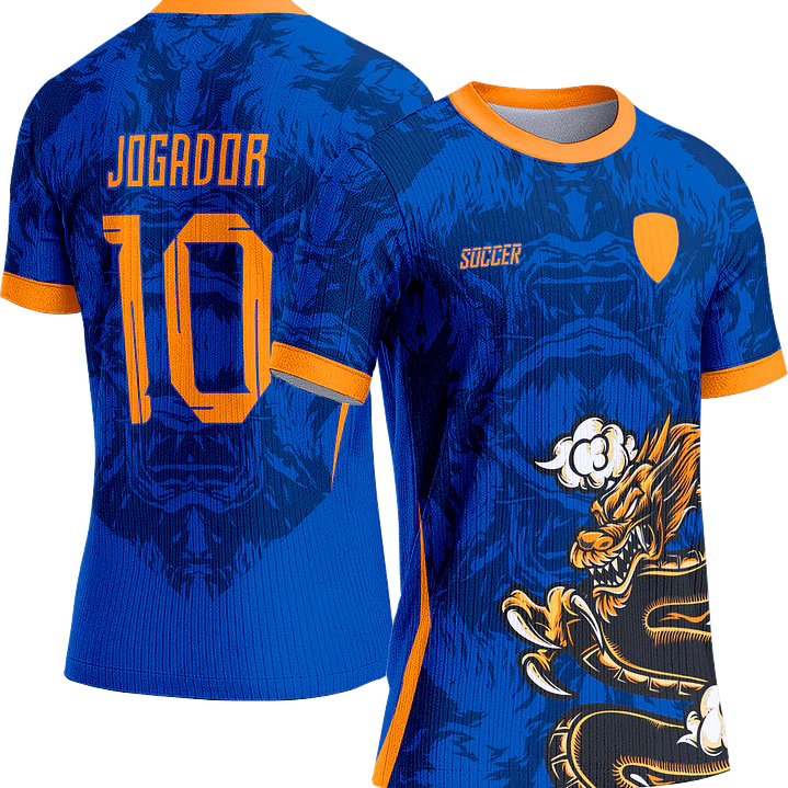 Arte Vetor Camisa Interclasse 526 Dragão 1