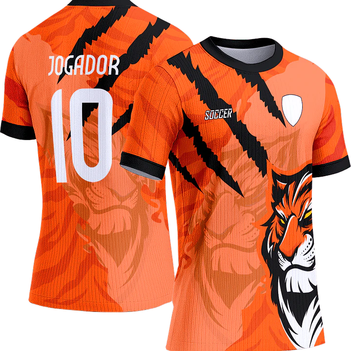 Arte Vetor Camisa Interclasse 530 Tigre 1