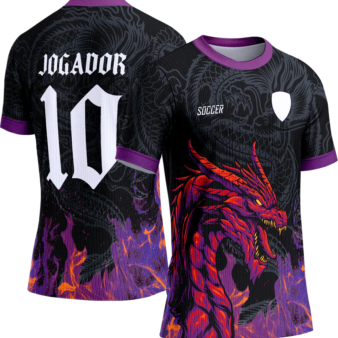 Arte Vetor Camisa Interclasse 533 Dragão 1