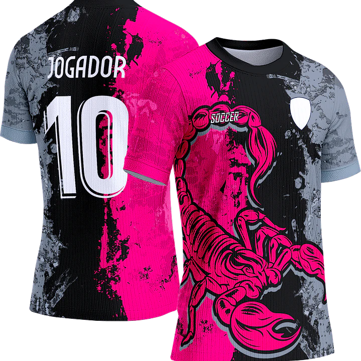 Arte Vetor Camisa Interclasse 534 Escorpião 1