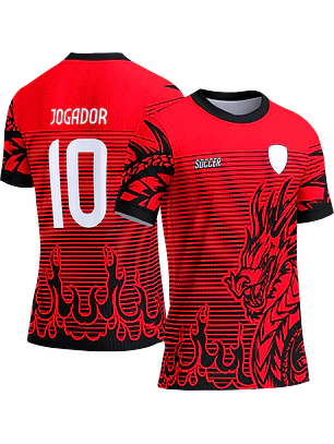 Arte Vetor Camisa Interclasse 537 Dragão