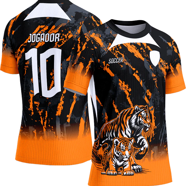 Arte Vetor Camisa Interclasse 539 Tigre 1