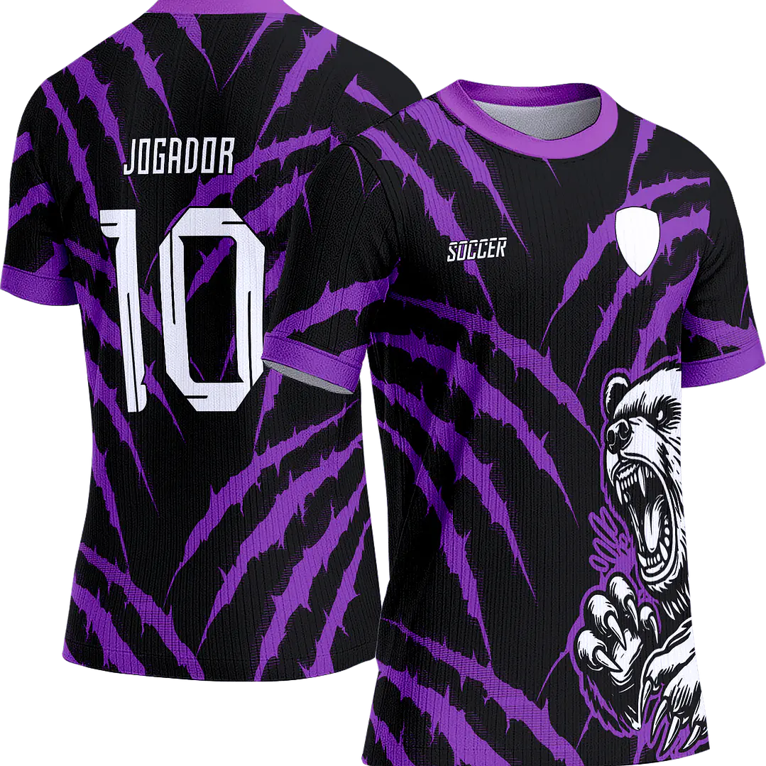 Arte Vetor Camisa Interclasse 540 Urso 1